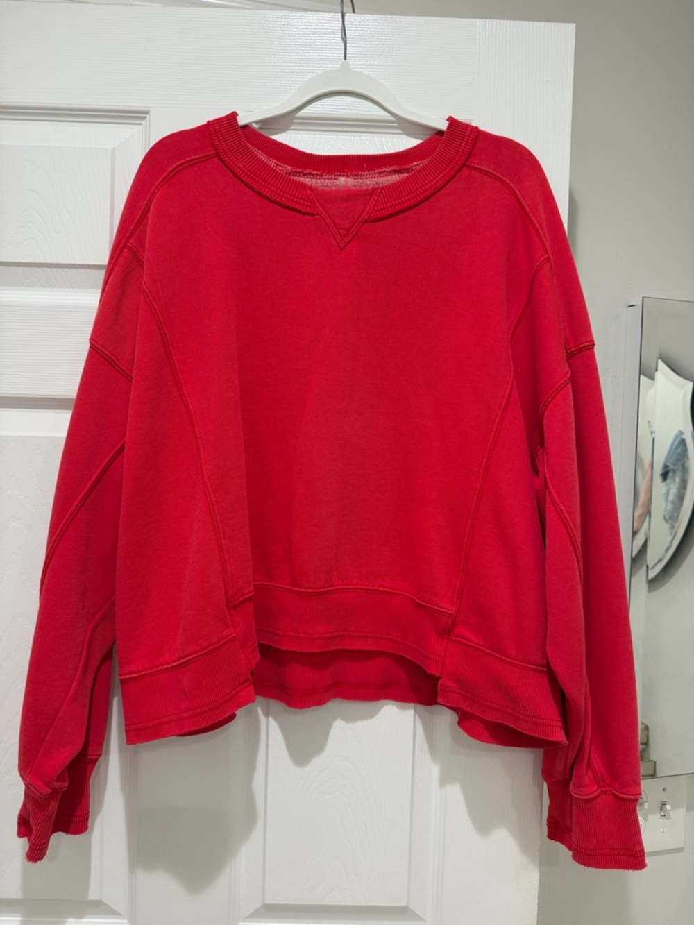 Women’s FP movement intercept pullover size XL- there is a stain on the front